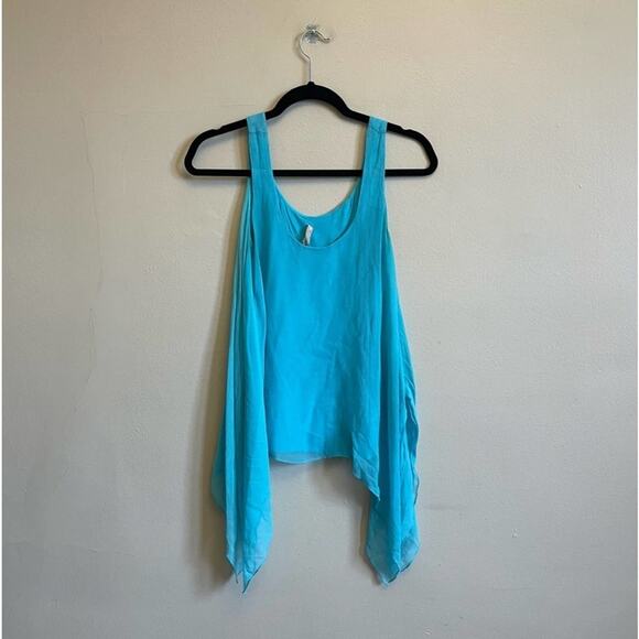 Bailey 44 S blue whimsical fairycore tank top lightweight - Picture 1 of 7